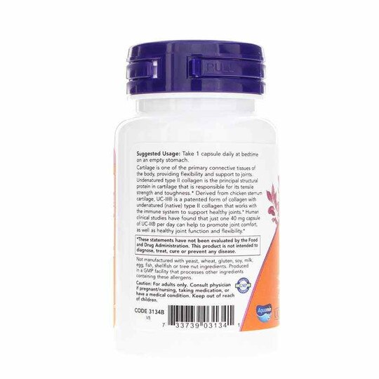 UC-II for Joint Health, NOW